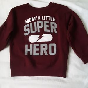 Garanimals Mom's little super hero sweatshirt